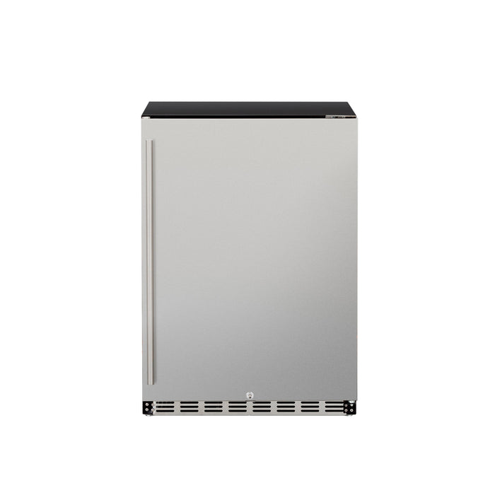 TrueFlame 24" 5.1 Cu. Ft. Outdoor Rated Refrigerator - TF-RFR-24S-AR