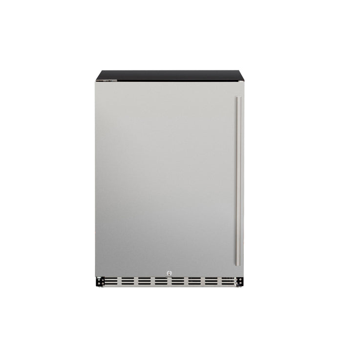 TrueFlame 24" 5.1 Cu. Ft. Outdoor Rated Refrigerator - TF-RFR-24S-AR