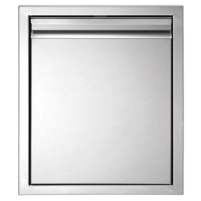 Twin Eagles 18-Inch Right-Hinged Stainless Steel Single Access Door with Soft-Close - TEAD18R-C