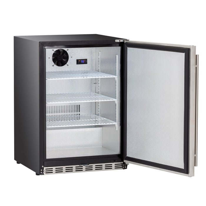 TrueFlame 24" 5.1 Cu. Ft. Outdoor Rated Refrigerator - TF-RFR-24S-A