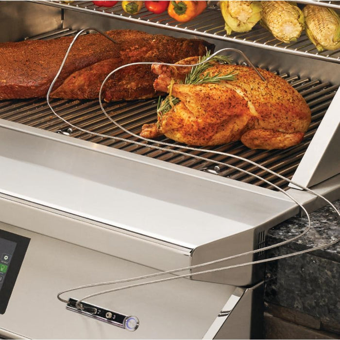 Twin Eagles Wi-Fi Controlled 36-Inch Built-In Stainless Steel Pellet Grill and Smoker with Rotisserie - TEPG36R