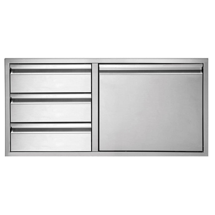 Twin Eagles 42-Inch Stainless Steel Access Door & Triple Drawer Combo - TEDD423-B