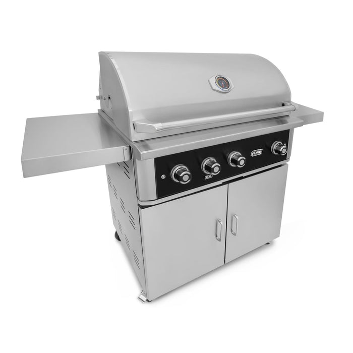 Wildfire Ranch PRO 42-Inch Black 304 SS Natural Gas Grill - WF-PRO42G-RH-NG