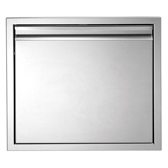 Twin Eagles 24-Inch Left-Hinged Stainless Steel Single Access Door with Soft-Close - TEAD24L-C