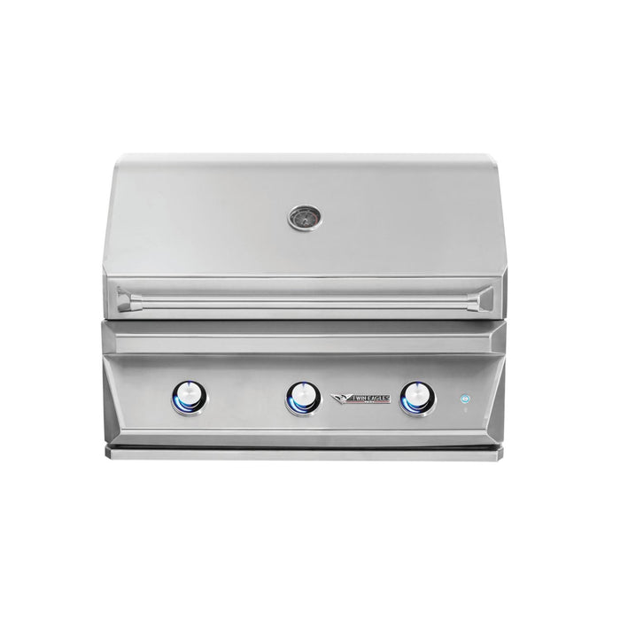 Twin Eagles 36-Inch 3-Burner Built-In Natural Gas Grill - TEBQ36G-CN