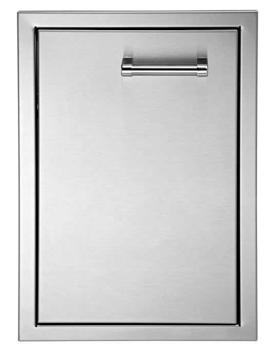 Delta Heat 18-Inch Right Hinged Stainless Steel Single Access Door - Vertical - DHAD18R-C