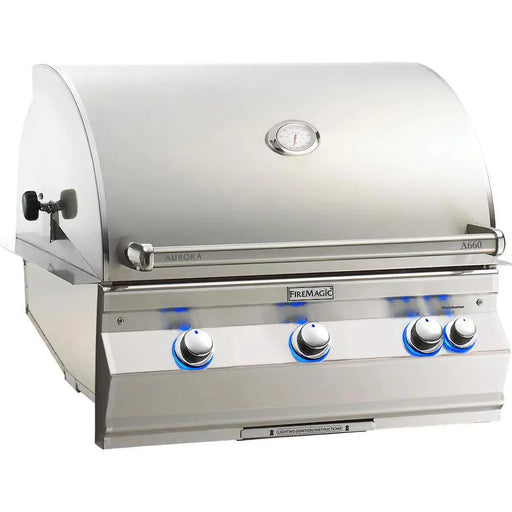 Fire Magic Aurora A660I 30-Inch Built-In Propane Gas Grill With Rotisserie And Analog Thermometer - A660I-8EAP - Stono Outdoor Living Co