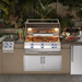 Fire Magic Aurora A790I 36-Inch Built-In Natural Gas Grill With One Infrared Burner, Rotisserie, And Analog Thermometer - A790I-8LAN - Stono Outdoor Living Co