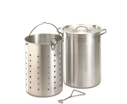 Fire Magic 26 Quart Aluminum Turkey Fryer Pot With Basket And Thermometer - 3570 - Stono Outdoor Living Co