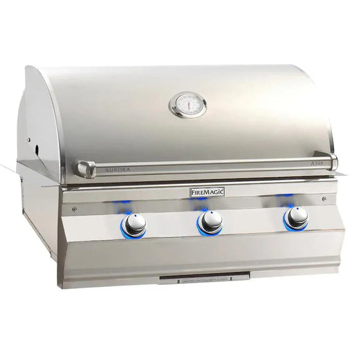 Fire Magic Aurora A540i 30-Inch Built-In Gas Grill With Infrared Burner & Analog Thermometer - Propane - A540i-7LAP - Stono Outdoor Living Co