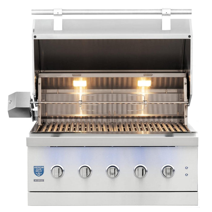 American Made Grills Encore 54-Inch Hybrid Grill - Natural Gas - ENC54-NG - Stono Outdoor Living Co