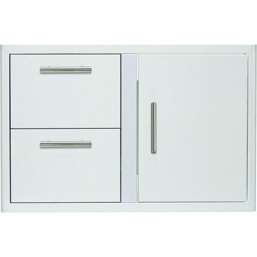 Blaze 32" Stainless Steel Access Door & Double Drawer Combo - BLZ-DDC-R-LTSC - Stono Outdoor Living Co