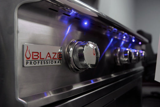 Blaze Blue LED 7 Piece Set for Blaze Professional LUX 4PRO & Blaze Premium LTE 4LTE - BLZ-4B-LED-BLUE - Stono Outdoor Living Co