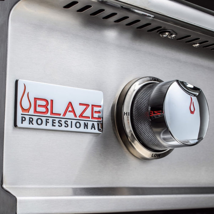 Blaze Professional LUX 34-Inch 3-Burner Built-In Propane Gas Grill With Rear Infrared Burner - BLZ-3PRO-LP - Stono Outdoor Living Co