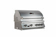 Bonfire Built-In 4 Burner Gas Grill with Rotisserie Kit and Cover - Stono Outdoor Living Co