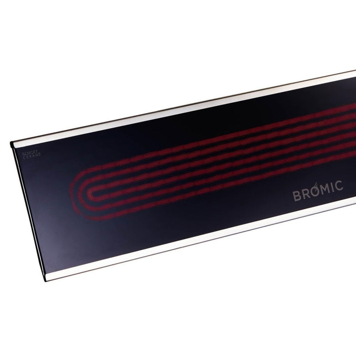 Bromic Heating Platinum Smart-Heat Marine Grade 50-Inch 3400W Dual Element 240V Electric Infrared Heater - Black - BH0320016 - Stono Outdoor Living Co