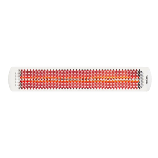 Bromic Heating Tungsten Smart-Heat 56-Inch 6000W Dual Element 240V Electric Infrared Patio Heater - White - BH0420013 - Stono Outdoor Living Co