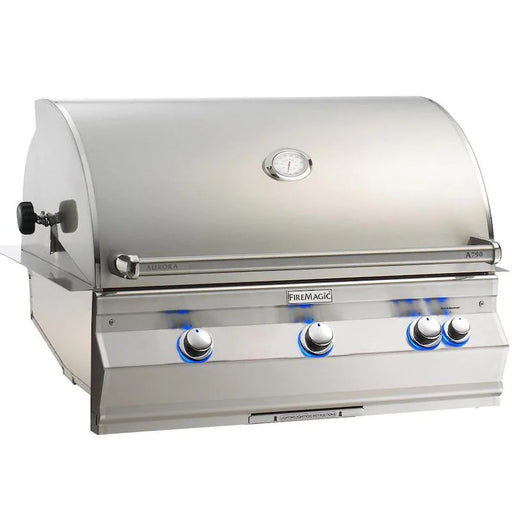 Fire Magic Aurora A790I 36-Inch Built-In Propane Gas Grill With Rotisserie And Analog Thermometer - A790I-8EAP - Stono Outdoor Living Co