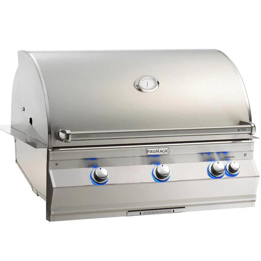 Fire Magic Aurora A790I 36-Inch Built-In Propane Gas Grill With Analog Thermometer - A790I-7EAP - Stono Outdoor Living Co