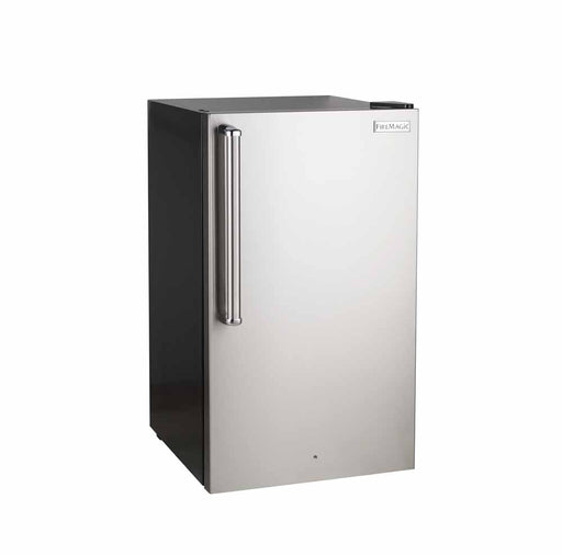 Fire Magic 20-Inch 4.0 Cu. Ft. Premium Left Hinge Compact Refrigerator - Stainless Steel Door / Black Cabinet - 3598-DL - Stono Outdoor Living Co
