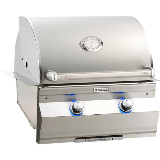 Fire Magic Aurora A430I 24" Built In Propane Gas Grill With Analog Thermometer - A430I-7LAP - Stono Outdoor Living Co