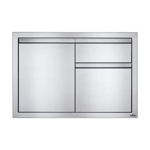 Napoleon 36-Inch Stainless Steel Single Door and Double Drawer - BI-3624-1D2DR - Stono Outdoor Living Co