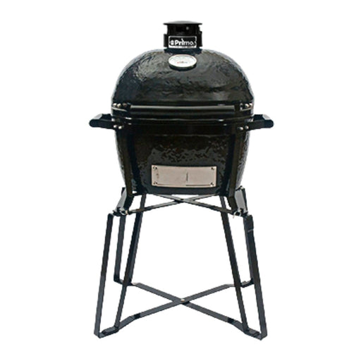 Primo Oval Junior 200 Ceramic Kamado Grill With Stainless Steel Grates - PGCJRH - Stono Outdoor Living Co