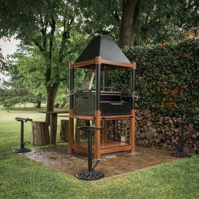 Tagwood BBQ Beast Argentine Wood Fire & Charcoal Grill - BBQ02SI - Stono Outdoor Living Co