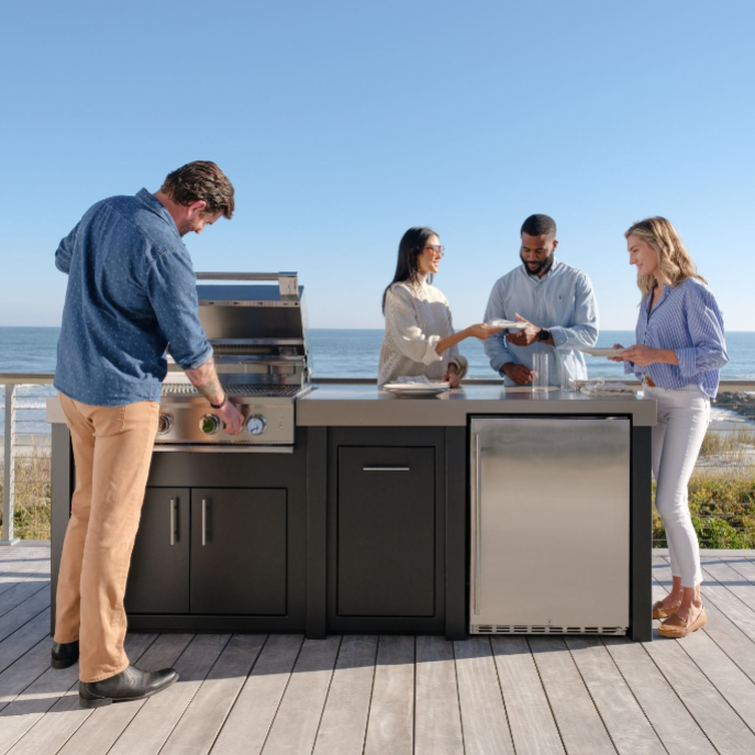 Best Material for Outdoor Kitchen Island Frame 