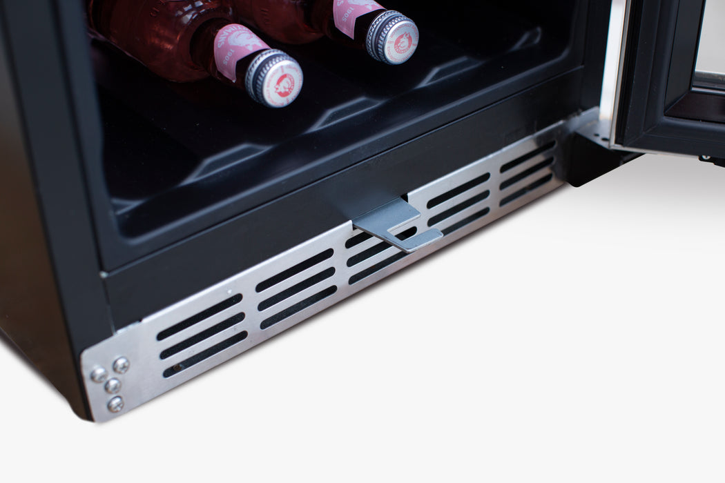 TrueFlame 15" 3.2 Cu. Ft. Outdoor Rated Single Zone Wine Cooler - TF-RFR-15W