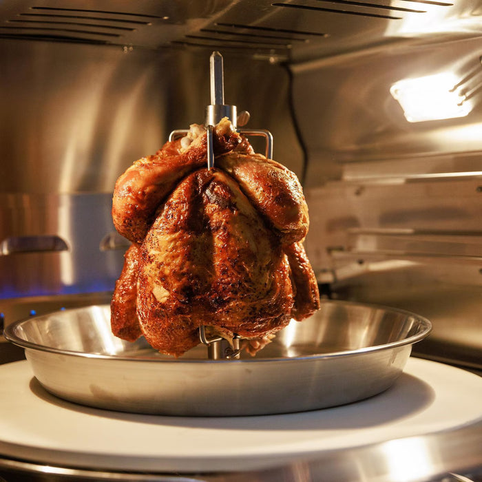 Blaze 26-in Built-In Natural Gas Outdoor Oven w/ Bluetooth Probes & Rotisserie - BLZ-LTE3OVN-LP