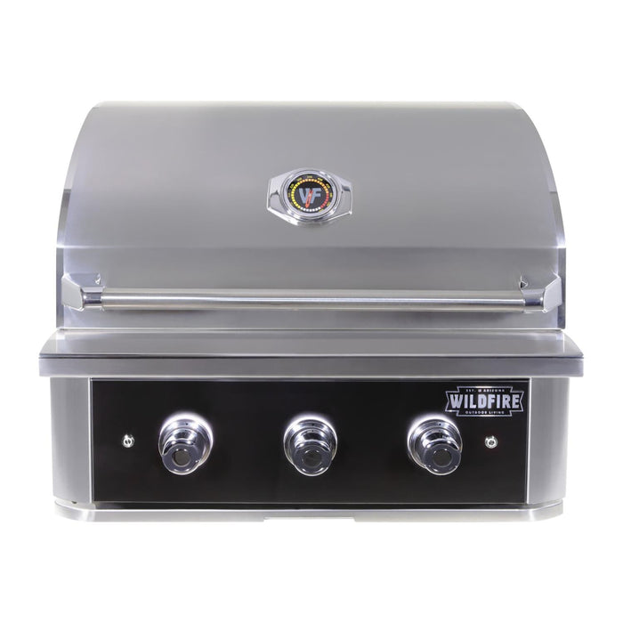 Wildfire Ranch PRO 36-Inch Black 304 SS Natural Gas Grill - WF-PRO36G-RH-NG