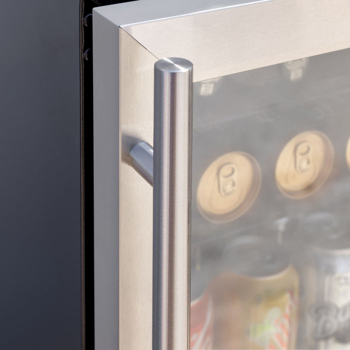 TrueFlame 24" 5.1 Cu. Ft. Outdoor Rated Refrigerator - AMD-RFR-24G