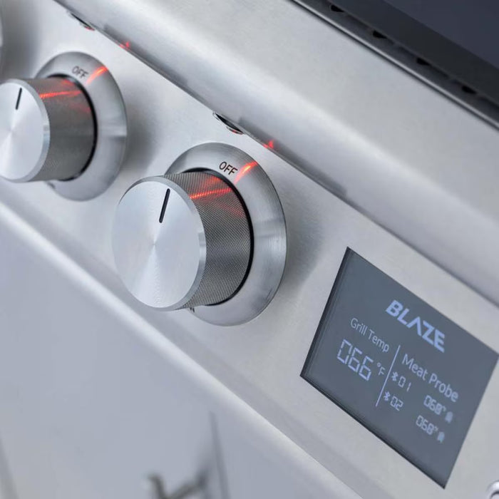Blaze 26-in Built-In Natural Gas Outdoor Oven w/ Bluetooth Probes & Rotisserie - BLZ-LTE3OVN-NG