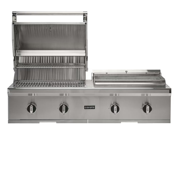 Coyote 50" Combo Grill, Built-In - C3CO50LP
