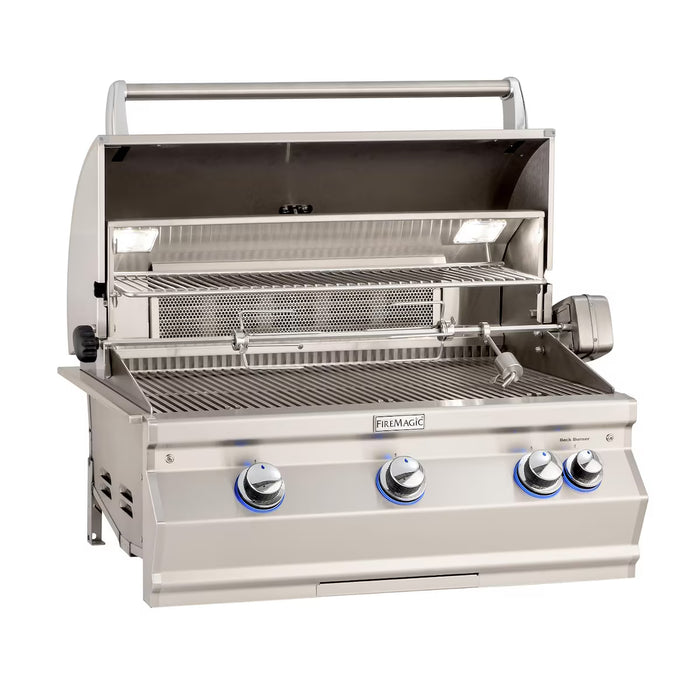 Fire Magic 40" Grills, Aurora A790i Built-In Grills with Analog Thermometer - A790i-8EAP