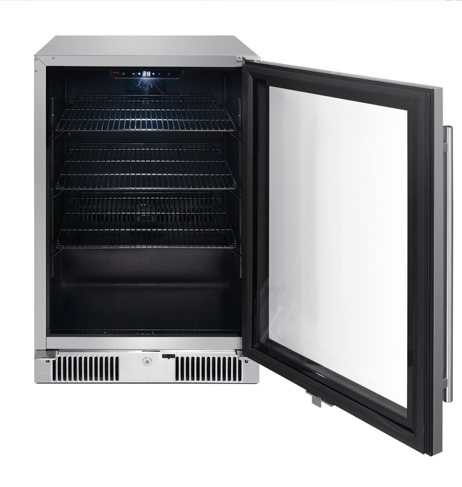 Blaze 20-Inch 4.5 Cu. Ft. Outdoor Rated Beverage Cooler w/ Lock - BLZ-GDBEV20-4.5