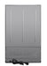 Stono Outdoor Living The image shows the back of the Blaze 20-Inch 4.3 Cu. Ft. Outdoor Rated Refrigerator w/ Lock (BLZ-SSRF20-4.3), a stainless steel Blaze appliance ideal for BBQ islands or outdoor use, with ventilation slots and a coiled black power cord visible.