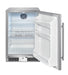 Stono Outdoor Living The Blaze 20-Inch 4.3 Cu. Ft. Outdoor Rated Refrigerator w/ Lock (BLZ-SSRF20-4.3) features three wire shelves, two door racks, and a bottom vent—ideal as an outdoor fridge for your BBQ island setup.