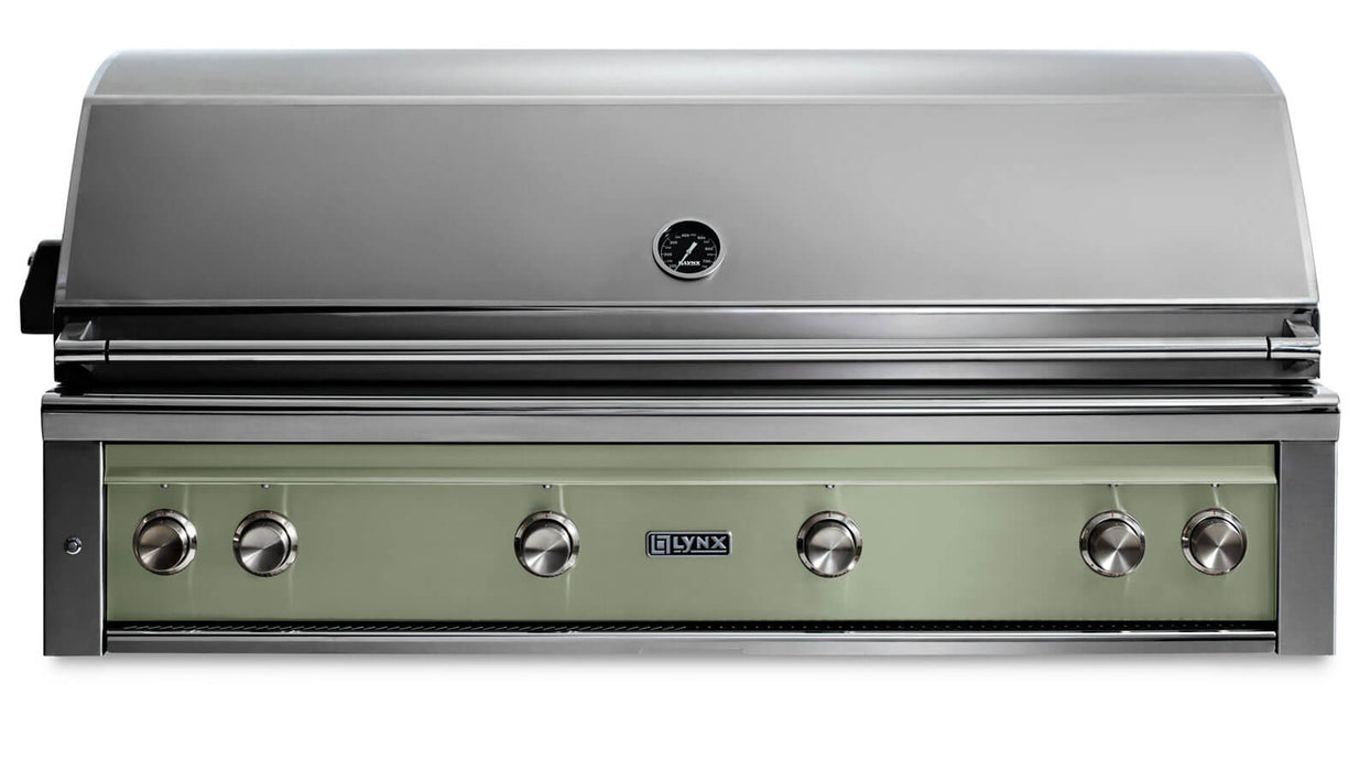 Lynx 54" Built-In Grill - 1 Trident™ w/ Rotisserie in Desert Sage - L54TR-DSLP
