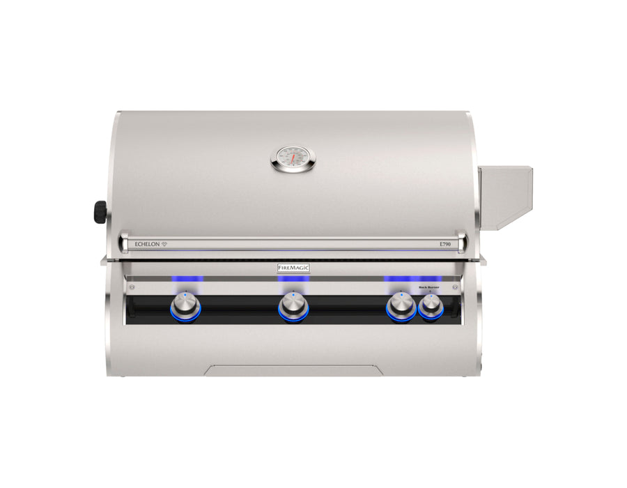 Fire Magic 40" Grills, Echelon Diamond E790i Built-In Grills with Analog Thermometer - E790i-9EAP