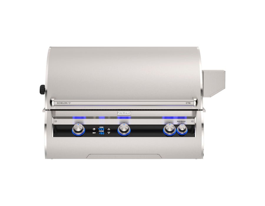 Fire Magic 40" Grills, Echelon Diamond E790i Built-In Grills with Digital Thermometer with Window - E790i-9E1P