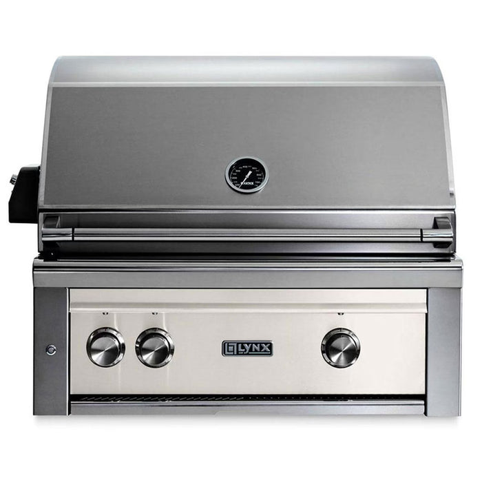 Lynx 30" Built-In Grill w/ Rotisserie in Glacier - L30R-3-GLNG
