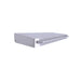 Stono Outdoor Living A wall-mounted stainless steel shelf with a front utensil bar and the Le Griddle OMLLID105 Lid for GFE105 + OML105/OML105C, shown against a white background.