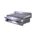 Stono Outdoor Living The Le Griddle Pro Series 75 (OML75P3) is a 2-burner natural gas griddle with a 3mm plate and interior lights, designed for professional kitchens.