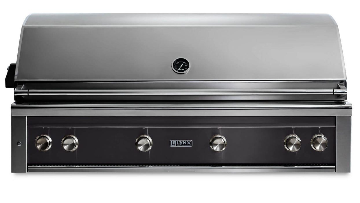 Lynx 54" Built-In Grill - 1 Trident™ w/ Rotisserie in Obsidian - L54TR-OBNG