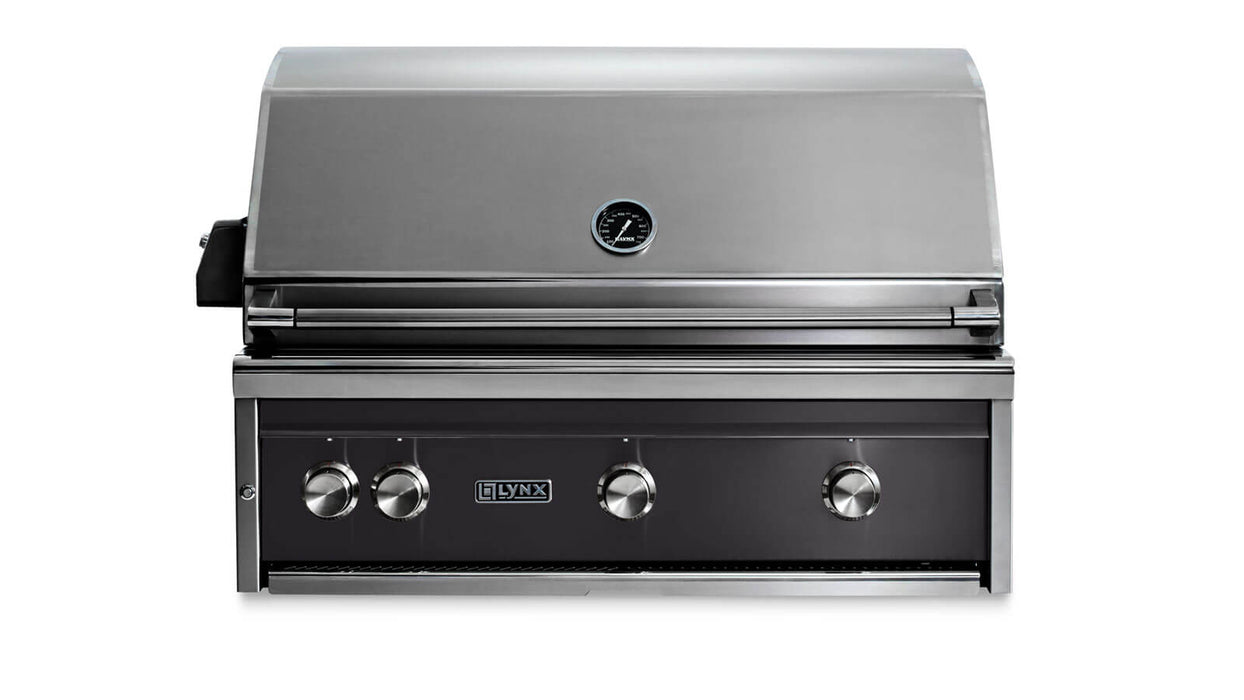Lynx 36"  Built-In Grill - 1 Trident™ w/ Rotisserie in Obsidian - L36TR-OBLP
