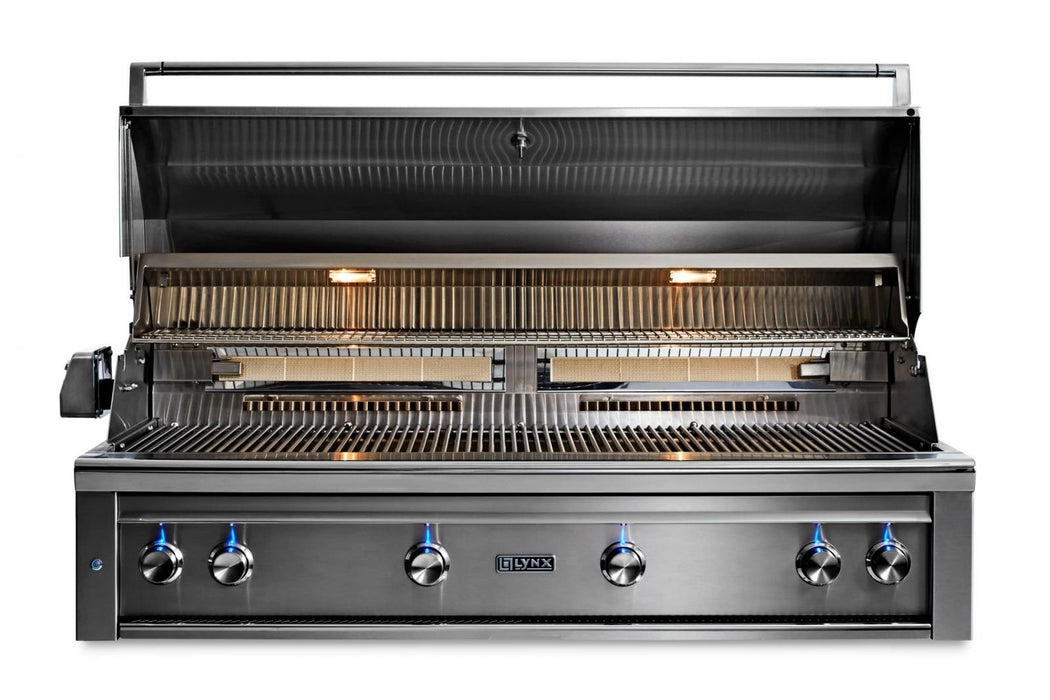 Lynx 54" Built-In Grill - 1 Trident™ w/ Rotisserie in Desert Sage - L54TR-DSLP