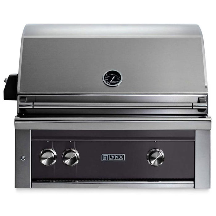 Lynx 30" Built-In Grill w/ Rotisserie in Obsidian - L30R-3-OBNG