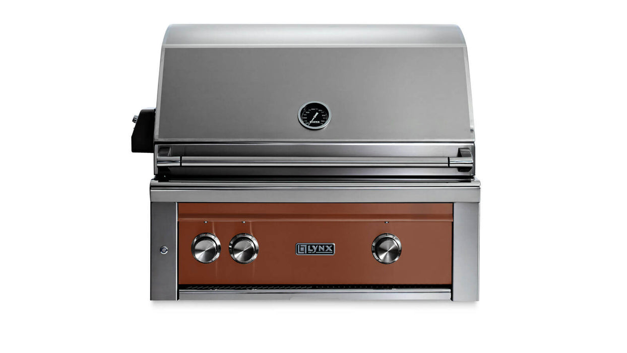 Lynx 30" Built-In Grill - All Trident™ w/Rotisserie in Sierra - L30ATR-SING